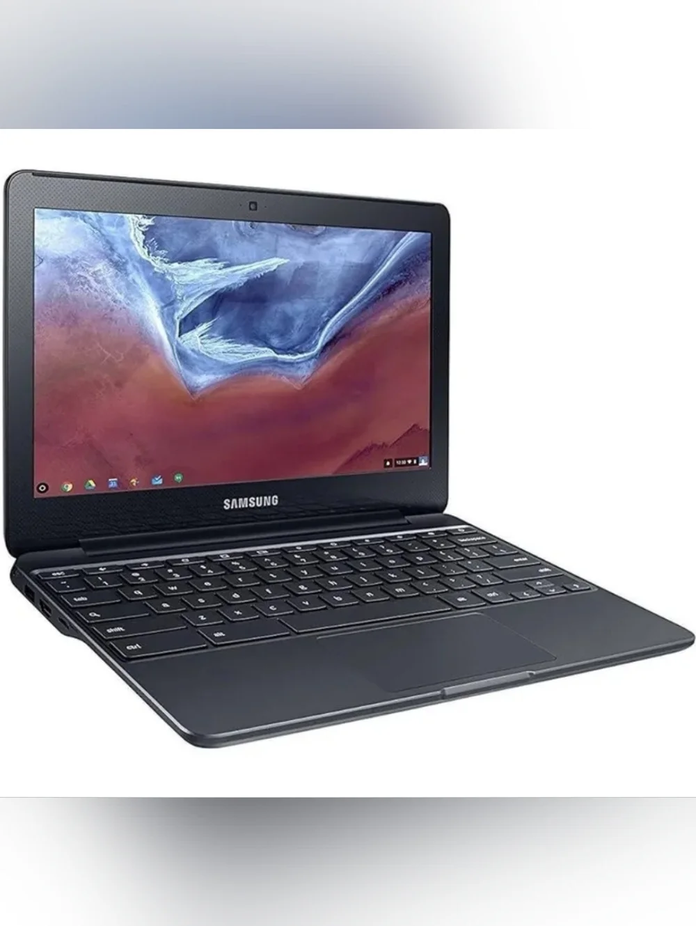 Samsung Chromebook in Black and Silver Accents
